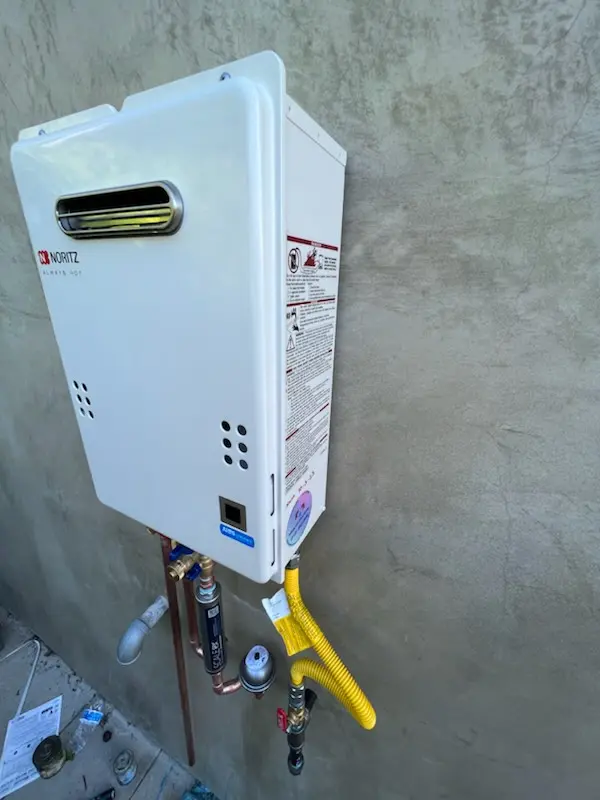 Tankless water heater installation for Repaupo homes